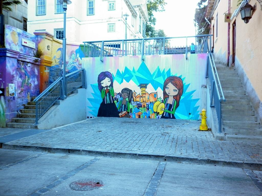 Hotel Ecomusic Valparaíso Eksteriør billede